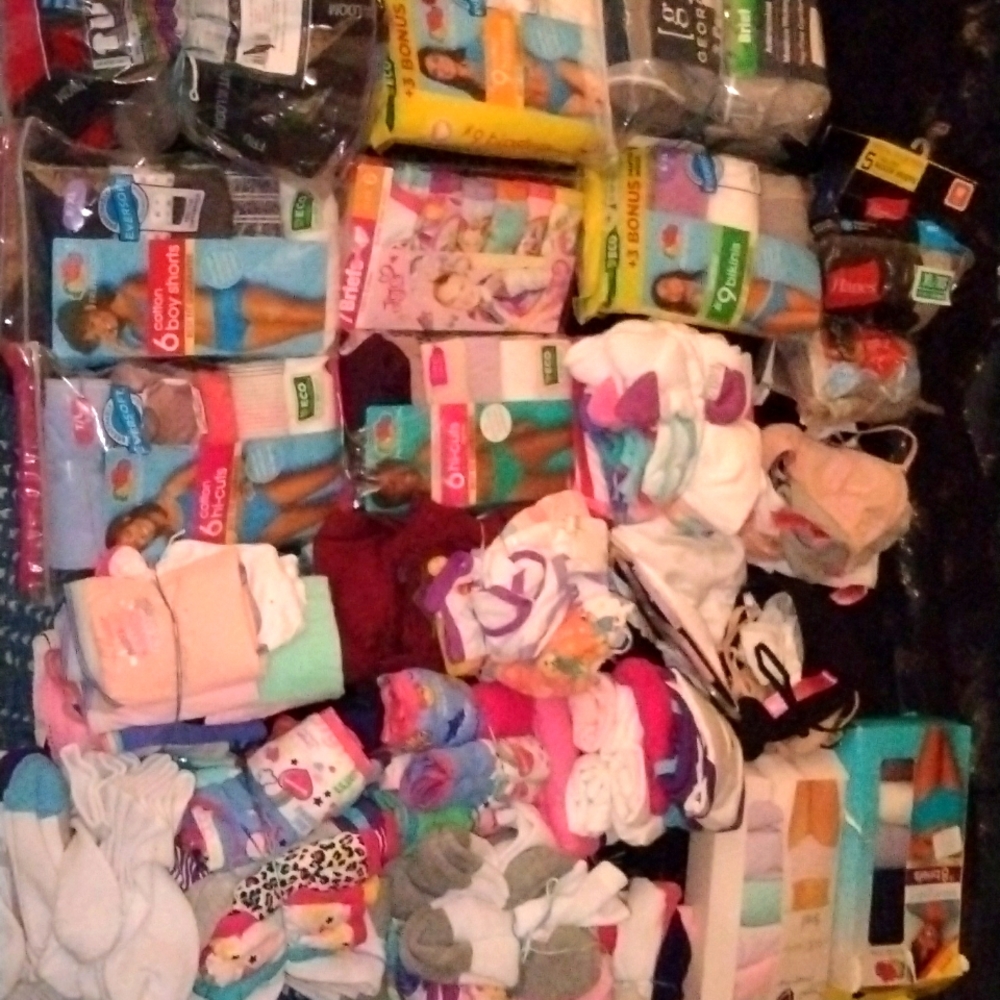 Men's women's and children's underwear Bundle